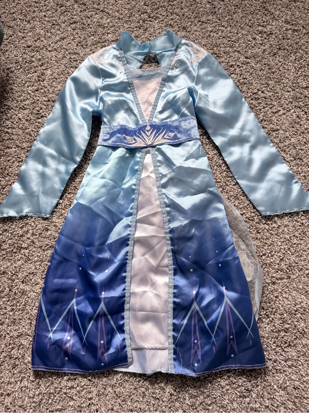 H&M Light Blue & Dark Blue Sparkle Princess Costume Dress